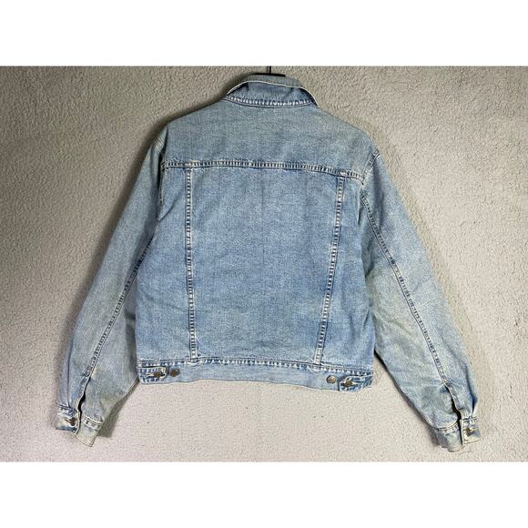 Vintage Gap Denim Jacket Women’s M Light Wash Hong Kong 90s Y2K Classic Fit - Picture 6 of 14